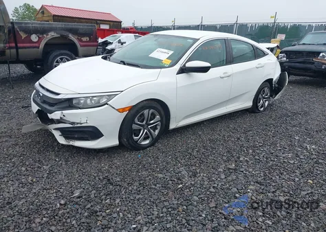 2016 Honda Civic Lx z USA, uszkodzony, nr VIN 19XFC2F59GE042507